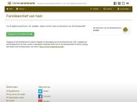 Screenshot van website