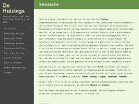 Screenshot van website