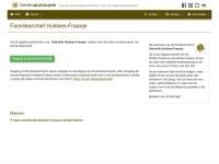 Screenshot van website