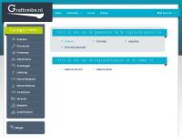 Screenshot van website