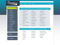 Screenshot van website