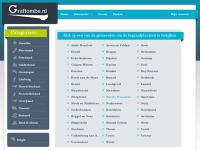 Screenshot van website