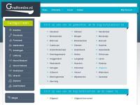 Screenshot van website