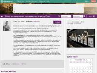 Screenshot van website