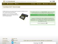Screenshot van website