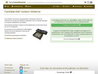 Screenshot van website