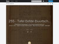 Screenshot van website