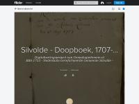 Screenshot van website