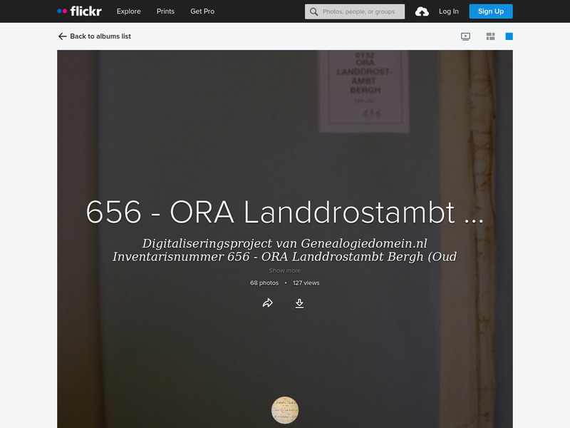 Screenshot van website