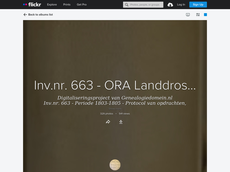 Screenshot van website