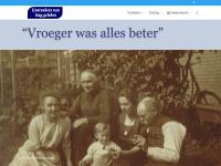 Screenshot van website