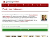 Screenshot van website