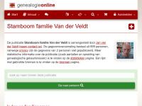 Screenshot van website