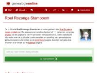 Screenshot van website