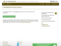 Screenshot van website