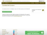 Screenshot van website