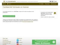 Screenshot van website