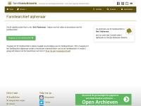 Screenshot van website