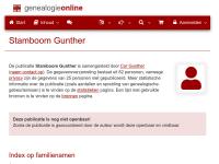 Screenshot van website