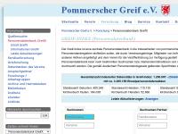Screenshot van website
