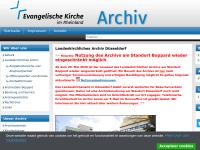 Screenshot van website