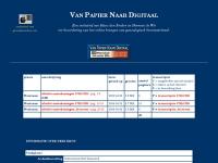 Screenshot van website