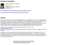 Screenshot van website