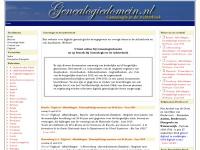 Screenshot van website