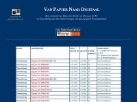 Screenshot van website