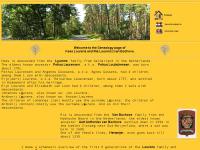 Screenshot van website