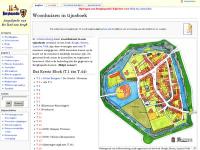 Screenshot van website