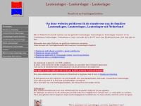 Screenshot van website