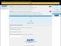 Screenshot van website