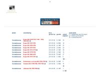 Screenshot van website