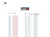 Screenshot van website