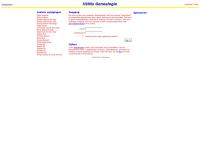 Screenshot van website