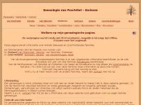Screenshot van website