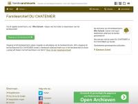 Screenshot van website