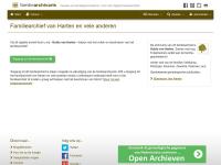 Screenshot van website