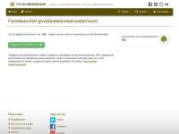 Screenshot van website