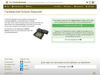 Screenshot van website