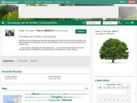 Screenshot van website