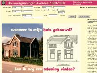 Screenshot van website