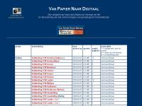 Screenshot van website