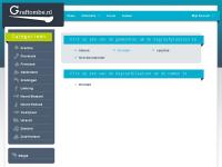 Screenshot van website