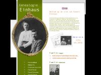 Screenshot van website