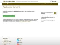 Screenshot van website