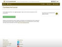 Screenshot van website