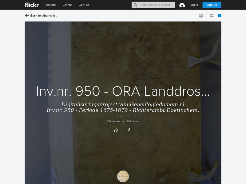 Screenshot van website