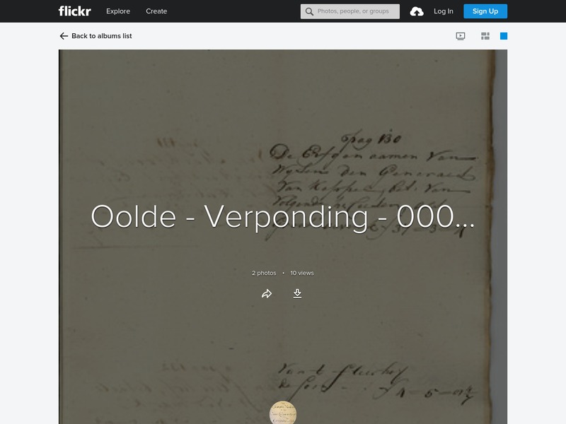 Screenshot van website